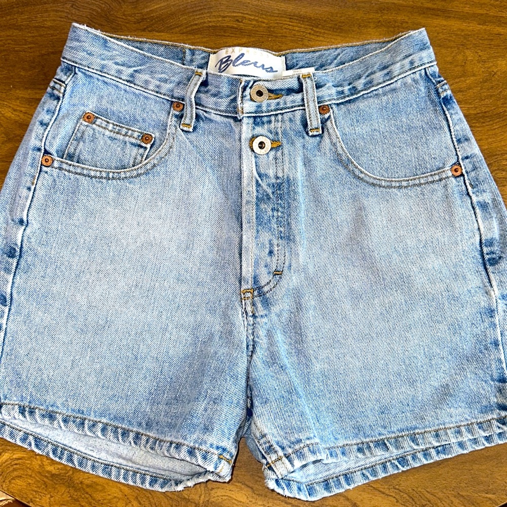 1980s EXPRESS BLEUS SHORTS